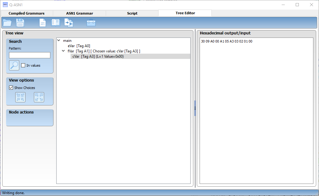 L’arbre éditable ASN.1. L’arbre éditable ASN.1.